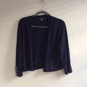 Tommy Hilfiger navy sweater shrug